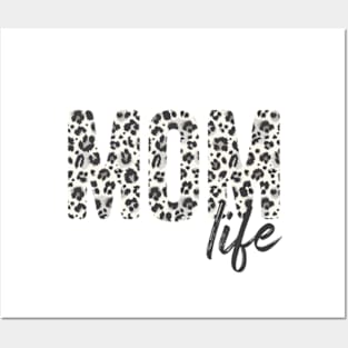 Mom Life, Leopard Print © GraphicLoveShop Posters and Art